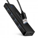 AXAGON USB Hub HUE-C1A USB-A 5GBPS