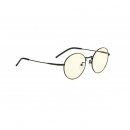 Gunnar Glasses Ellipse Onyx Amber