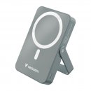 Verbatim Powerbank Charge 'n' Go with Stand Magnetic Wireless 10000mAh Grey