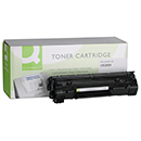 Q-Connect Тонер съвместим CE285A Black