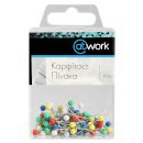 @Work Карфици къси за карта 80бр