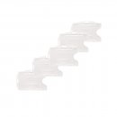 Spree Табелка универсална 85х55мм бяла 10бр