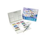 Winsor & Newton Акварелни бои Cotman Compact 14 цвята