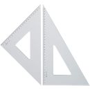 @Work Триъгълници комплект 2бр 32см 45°и 60° 