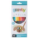 Goomby Двуцветни моливи 12 броя