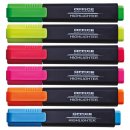 Office products Текст маркери 6 цвята