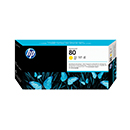 HP Printhead & Cleaner 80 Yellow