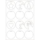  Формички за дeкупаж X-Mas II 3 листа