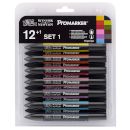 Winsor & Newton Маркер Promarker 12 цвята