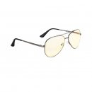 Gunnar Glasses Maverick Gunmetal Liquet Silver