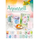 Folia Пад дизайн хартии Watercolour 20 листа