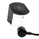 Legrand Разклонител с 2 гнезда шуко + Wireless Charger USB A+C