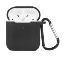 Sentio Silicone Case for Airpods 2nd Gen Black