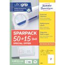 Avery Zweckform Етикети 210х148мм 50+15л 6604