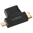 Turbo-X Αdaptor HDMI to Mini & MicroHDMI