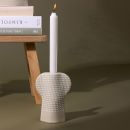 Sentio Керамичен свещник New Life White