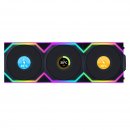 Lian Li Fan Pack UNI FAN SL 120mm Wireless LCD ARGB PWM Reverse Black