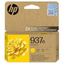 HP Ink 937e EvoMore Yellow
