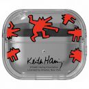 Samsung Keith Haring Slickback Clear Case Red