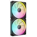 Corsair Fan LX140 iCUE LINK RGB Dual Pack Controller Black