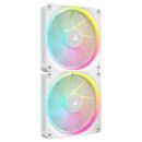 Corsair Fan LX140 iCUE LINK RGB Dual Pack Controller White