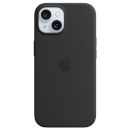 Apple Калъф Back Cover за iPhone 15 Silicone Black