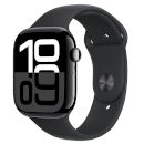 Apple Watch Series 10 42mm Jet Black Aluminum Case M/L