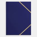 Sentio Папка с ластик A4 Blue