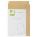 Q-Connect Плик джоб кафяв B4 - 25х35см 25бр. СЗЛ