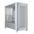 Corsair Case 4000D Frame TG Midi White