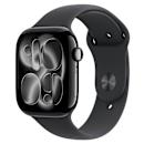 Apple Watch Series 11 46mm Jet Black with Black Sport Band M/L