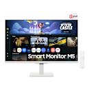 Samsung Monitor 27" Smart M5 M50F White