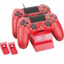 Venom Twin Dock for PlayStation 4 Red