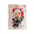 Drasca Скечбук Having A Lovely Time 120г А5 60л Kitsune