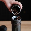 Outin Portable Electric Coffee Grinder Fino Tundra Brown