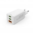 Hama Home Charger 3 Ports USB-C/A GaN 65W