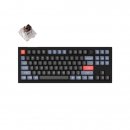 Keychron Gaming Keyboard V3 TKL Knob QMK Carbon Black, Keychron K Pro Brown Switch RGB