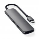 Satechi USB Type-C Slim Multiport Adapter Space Grey