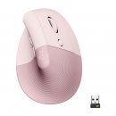 Logitech Mouse Lift Vertical Ergonomic Rose