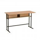 Nowy Styl Училищен чин с ниша E-162 черен/бук