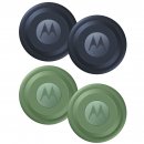 Motorola Tracker Moto Tag Blue + Green (4 pack)