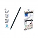 Spree Моливи Black 12 цвята триъгълни