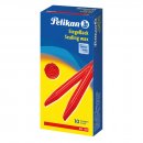 Pelikan Червен восък 46г 10 пръчки в кутия