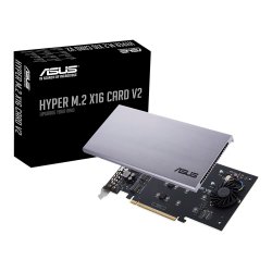 Картата за разширение на ASUS поддръжка до 4x M.2 NVMe® PCIe® 3.0 SSDs и е идеална за високи скорости на четене/запис! Поддържа RAID масиви!