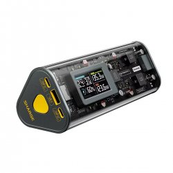 Shargeek 170 е преносимо зарядно устройство с капацитет 24000 mAh, максимална мощност 170W и входна мощност от 140W, което се зарежда от 0 до 50% за 20 минути!