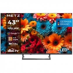 QLED 4K TV 43" с честота на опресняване 120Hz, QLED Pro панел, Dolby Vision и Google TV!
