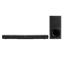 Елегантен soundbar 2.1.2 Dolby Atmos® с максимална мощност 200W, субуфер 6,5", Bluetooth® 5.3, HDMI с канал ARC (HDMI), AUX, порт USB и оптичен (S/PDIF)!