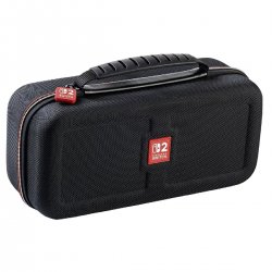 Официално лицензиран калъф за Nintendo с вградена стойка и място за съхранение на 12 игри и microSD, идеален за gaming навсякъде!