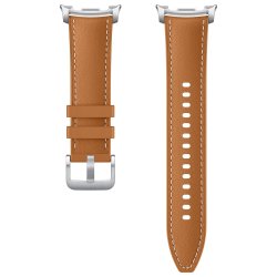 Каишка от еко кожа Hybrid Camel, за да промениш стила на своя Samsung Galaxy Watch 8/8 Classic! Проектирана да приляга удобно и сигурно на китката ти!