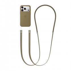 Каишката Crossbody предлага удобно прилягане към тялото и носене без ръце на любимия ти iPhone! Прикрепя се към избрани калъфи на Apple и може да се регулира дължината ѝ според предпочитанията ти!